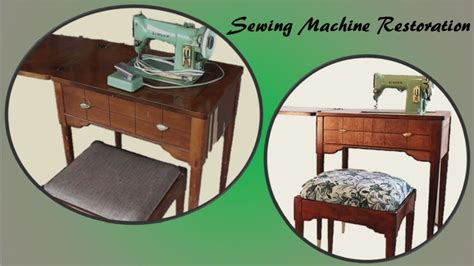Vintage Sewing Machine Restoration Youtube