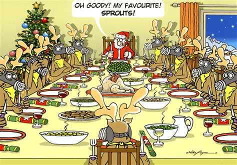 Humorous Christmas Card My Favourite Sprouts Comedy