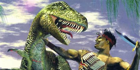 Rétro Live Turok Dinosaur Hunter PC N64 Game Side Story