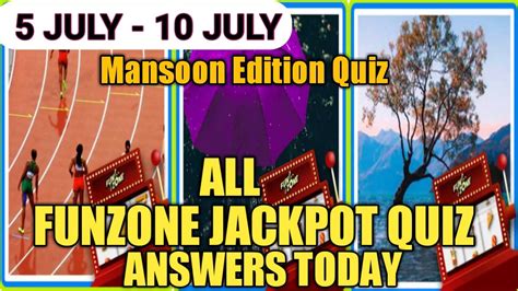 Amazon Funzone Jackpot Quiz Answers Today Win 50000 Amazon Pay