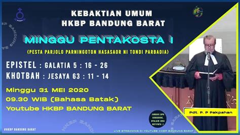 Download buku ende hkbp bahasa batak app directly without a google account, no registration, no login required. MINGGU PENTAKOSTA I HKBP BANDUNG BARAT Bahasa Batak Minggu ...