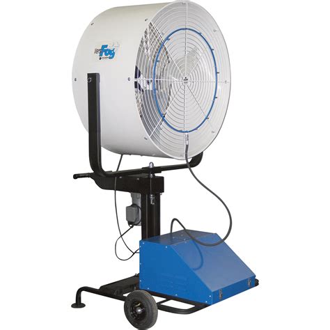 Schaefer Versafog Portable Oscillating Misting Fan — 36in 11000 Cfm