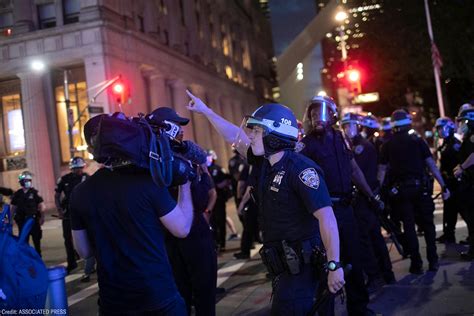 Police Are Attacking Journalists At Protests Were Suing