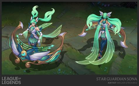 Spideraxe On Twitter Star Guardian Sona Concept Art By Megan Orourke