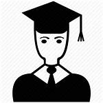 Avatar Student Graduate Icon Boy Certified Mortarboard