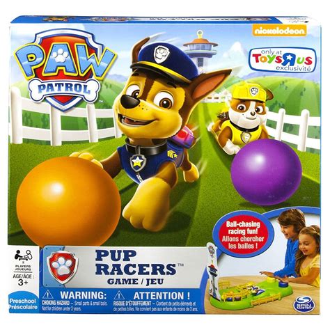Paw Patrol Pup Racers Board Game Spin Master Toysrus Paw