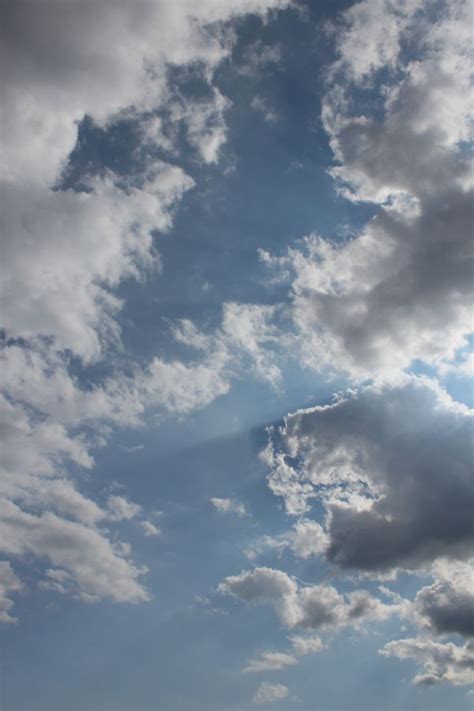 รูปภาพ เบา เมฆ ท้องฟ้า แสงแดด Cumulus สีน้ำเงิน รังสีเอกซ์