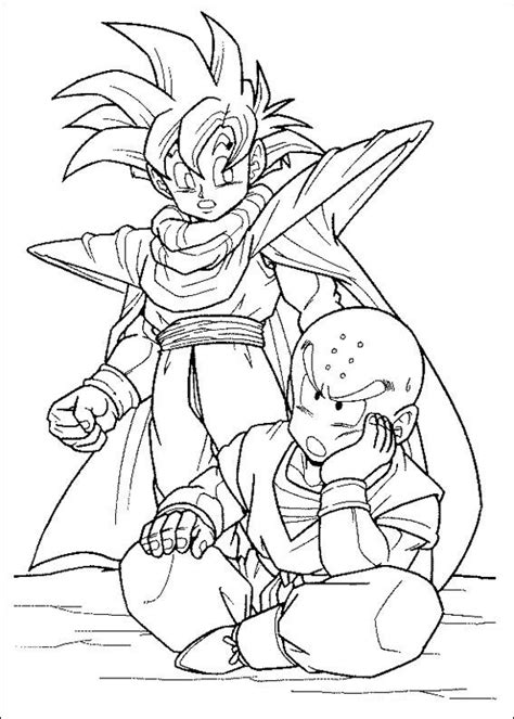 Dibujos-para-colorear-de-Dragon-Ball-Z (52) | Dibujos, Dibujo de goku