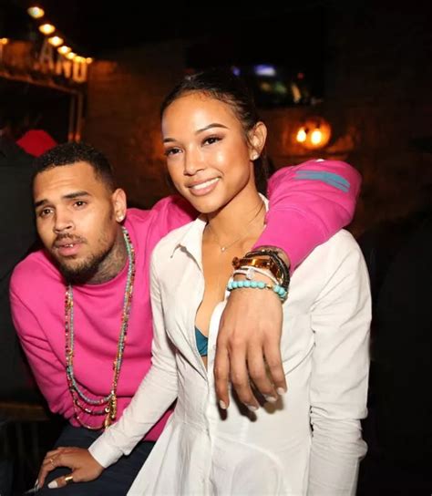 Chris Brown Cosies Up To Girlfriend Karrueche Tran On Romantic Date Night In La Mirror Online