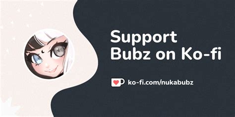 Buy Bubz A Coffee Ko Nukabubz Ko Fi ️ Where Creators Get