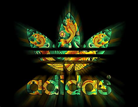 Logo of german sports manufacturer adidas. Colorful Adidas Logo Hd Wallpaper Pictures | Fashion's ...
