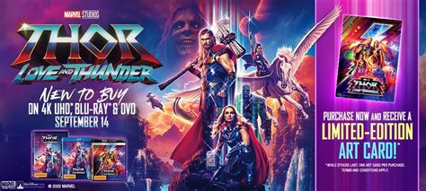 Buy Thor Love And Thunder Bonus Art Card Dvd Online Sanity
