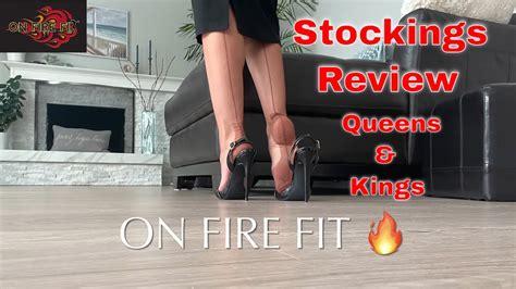 Full Fashioned Stockings Review I Kings And Queens Youtube