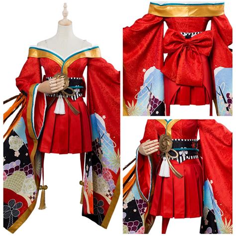 Azur Lane Cosplay Sakura Costume Dress Adult Women Halloween Carnival