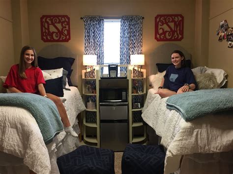 Ole Miss Crosby Hall Ole Miss Crosby Dorm Room College Bed Furniture Home Decor