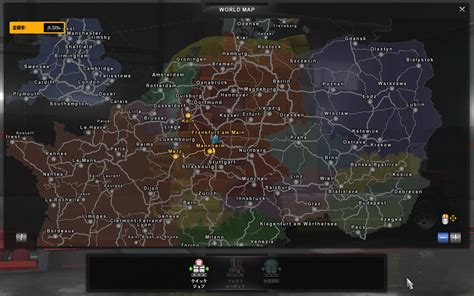 Simple Colored Map 128x Ets2 Mods Euro Truck Simulator 2 Mods