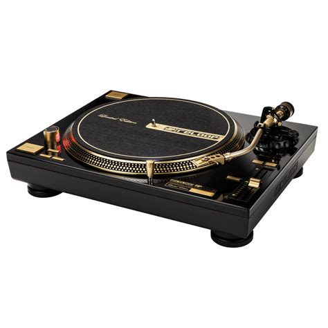 Reloop celebrates 20 years with limited edition gold turntable