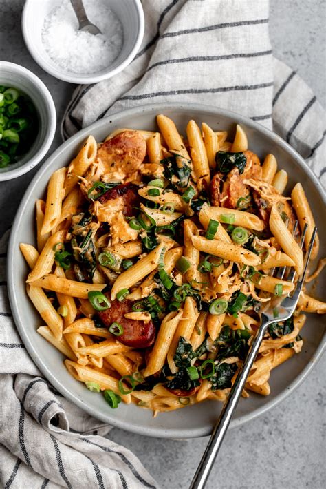 While it may be spicy, this stir well until melted and allow to thicken for 5 more minutes. Creamy Cajun Pasta with Chicken and Andouille Sausage ...