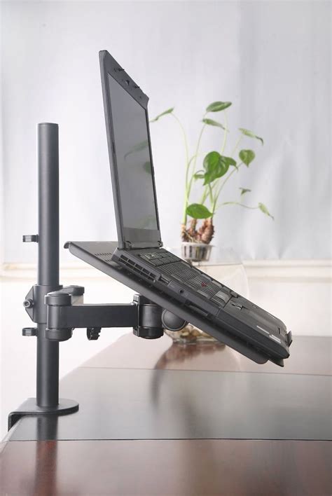It is the best laptop stand for desk and you can also use it in bed. Fully Adjustable Extension Arms and Clamp Desk Mount ...
