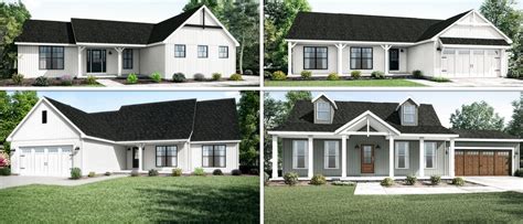 Our Newest Farmhouse Elevations Are Here Wayne Homes