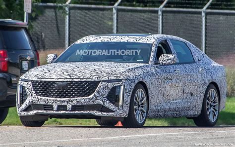 2023 Cadillac Ct6 Spy Shots Redesign Planned For Full Size Sedan Ev