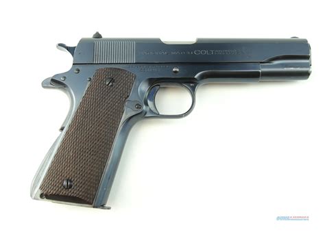 Colt National Match 45 Acp Mfg 1936 For Sale At