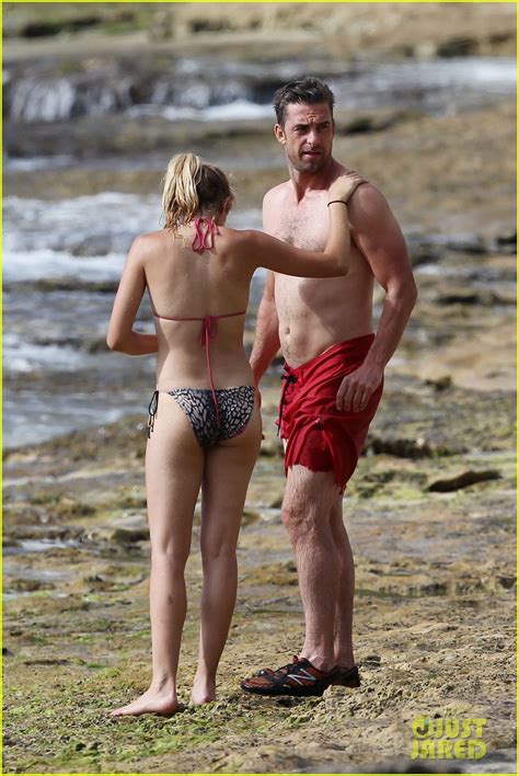 Teresa Palmer Scott Speedman Hawaiian Beach Babes Photo Bikini Scott Speedman