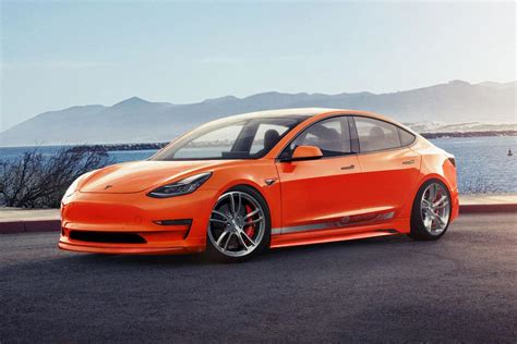 Unplugged Performance Front Lip Spoiler Tesla Model 3