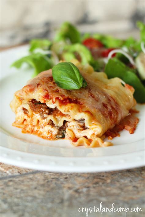 Easiest Ever Lasagna Roll Up Recipe
