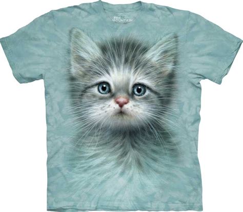 The Mountain T Shirts Tie Dyed Cat T Shirts Animal T Shirts From The