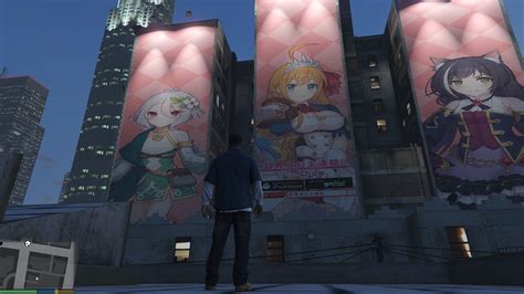 Princess Connect Re Dive Billboard Ad Mod Gta5