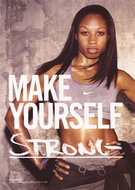 The best of allyson felix quotes, as voted by quotefancy readers. Allyson Felix Quotes. QuotesGram