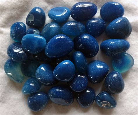 Blue Onyx Tumbled Stone Sunnyside Ts