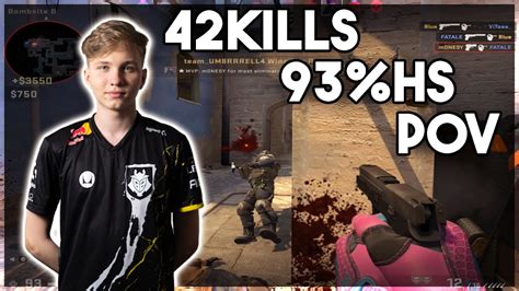 M0nesy 42 Kills Pov In 7000 Elo Level 10 Faceit Ranked Youtube
