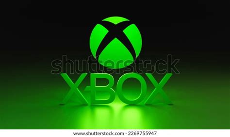 Xbox Logo Font On Dark Background Stock Illustration 2269755947