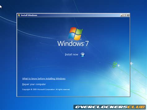 How To Install Windows 7 Guide Overclockers Club