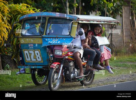 Motorcycle Taxitrikefilipino Pridefilipino Philippines Cebu Manila Streetsoutheast Asia