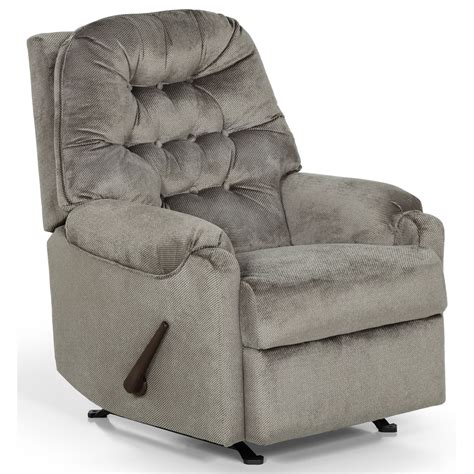 These recliners allow you to kick up your feet & stretch your body to relax. Stanton 883 Small Petite Swivel Glider Recliner with ...