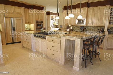 Clean Modern Kitchen Stock Photo Download Image Now Building