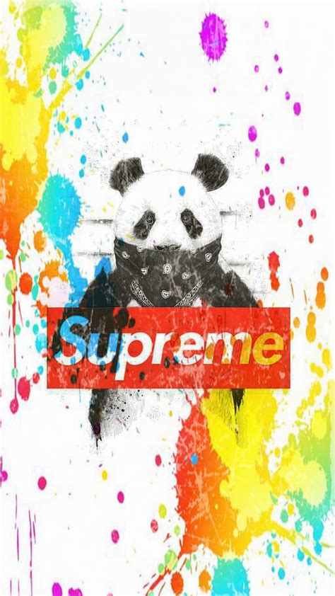 Supreme Panda 2018 Theme Hd Phone Wallpaper Peakpx