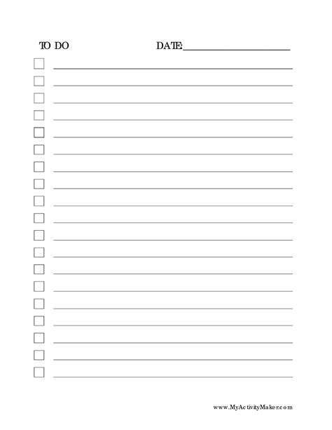 6 Best Images Of Professional To Do List Printable Printable To Do