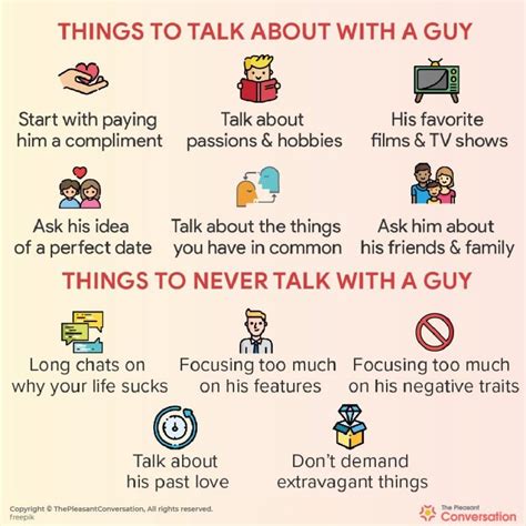 40 Things To Talk About With A Guy To Make Conversations Interesting