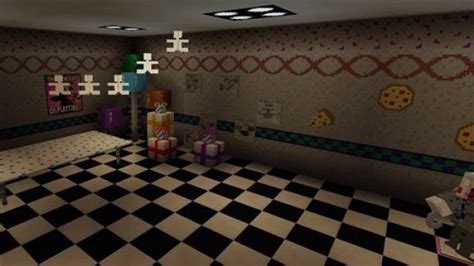 Fnaf 2 Map For Minecraft Pe Download Five Nights At Freddys 2