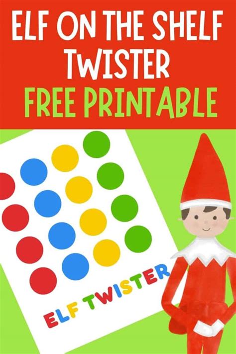 Elf Twister Free Printable Parties Made Personal