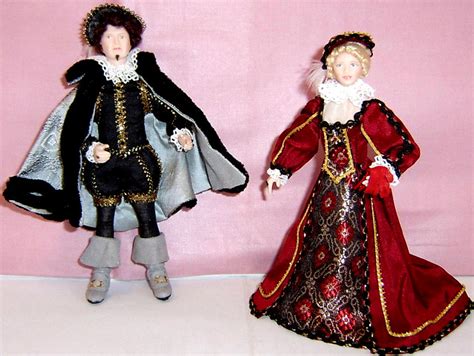 Miniatures Early Elizabethan Couple
