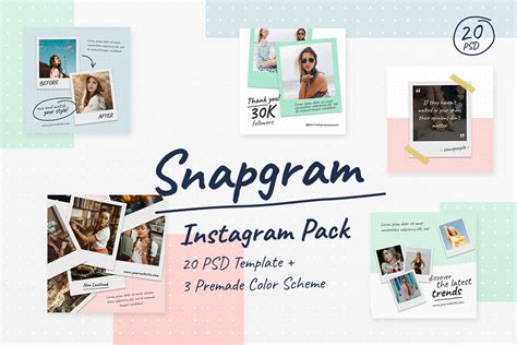 Instagram Pack Snapgram Creative Daddy