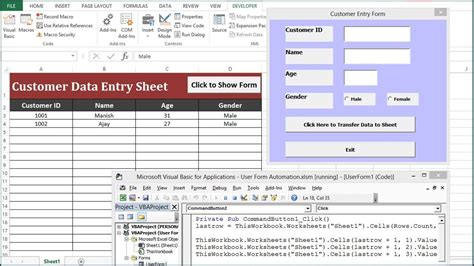 Vba Userform How To Create Userform In Excel Vba Excel Tutorials Hot Sex Picture