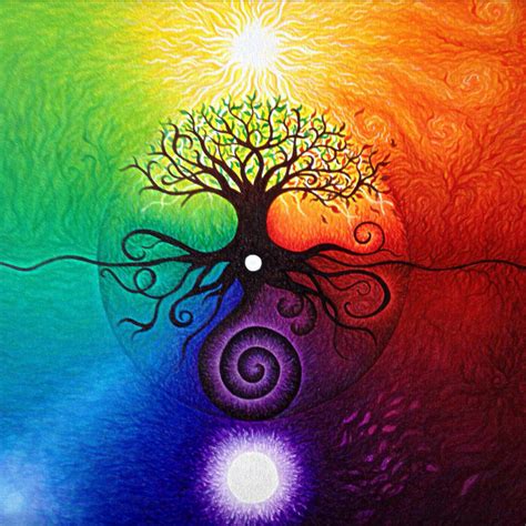 As Above So Below Energy Spiritual Paintings Tree Of Life Art Tree Art