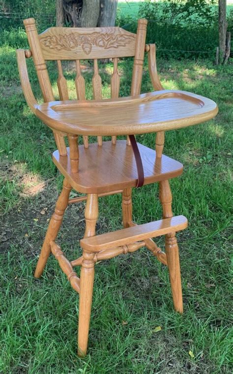 Acorn High Chair Amish Traditions Wv