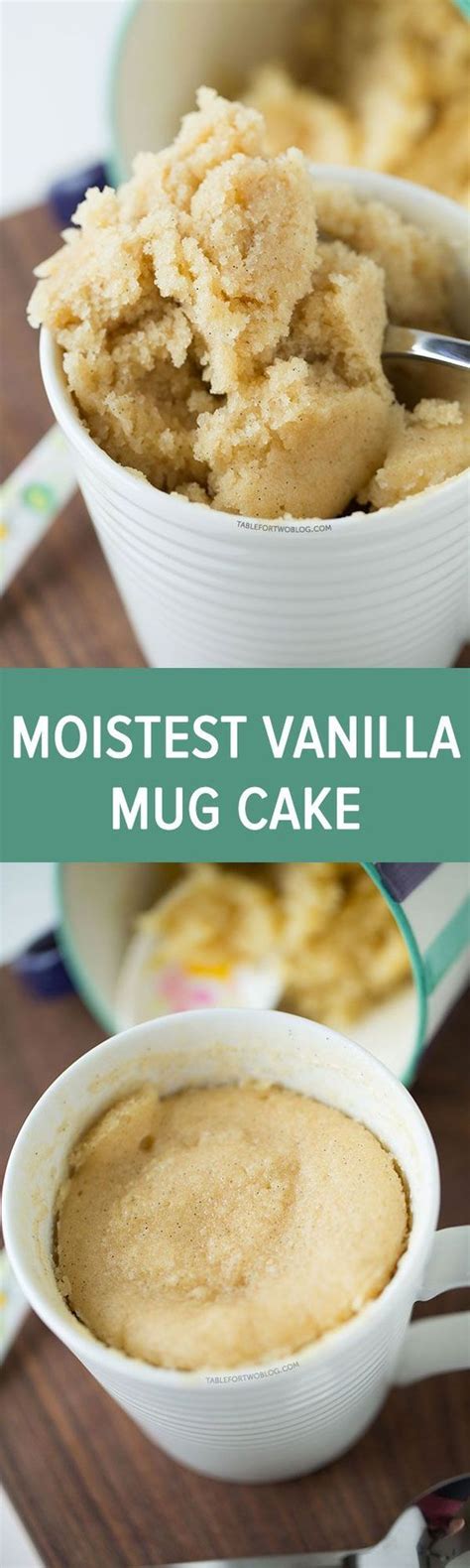 Try this out instead of making an entire cake to easily and quickly satisfy your sweet tooth. The moistest very vanilla mug cake is like a fluffy ...